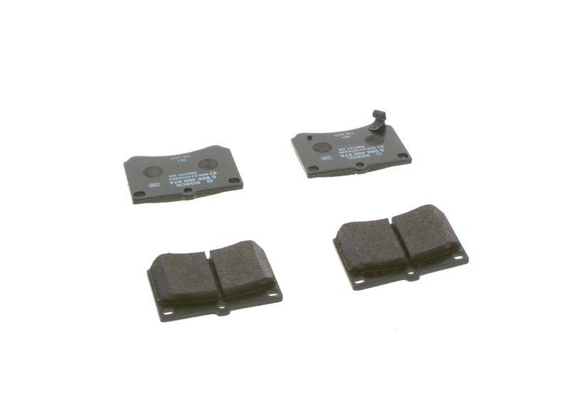 Kit de plaquettes de frein, frein à disque BOSCH 0 986 460 974