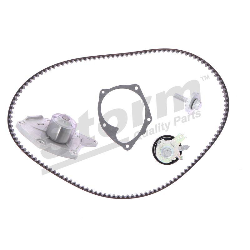 Pompe à eau + kit de courroie crantée STORM QUALITY PARTS 5550579KP