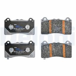 Kit de plaquettes de frein, frein à disque DELPHI LP5058EV