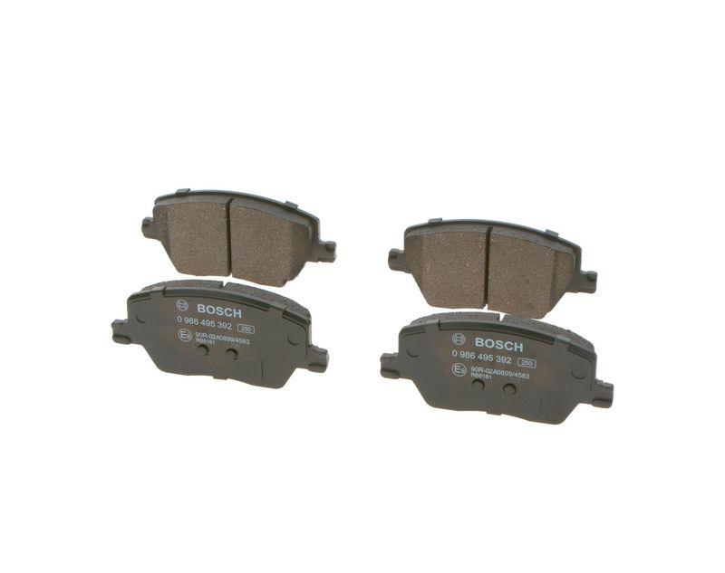 Kit de plaquettes de frein, frein à disque BOSCH 0 986 495 392