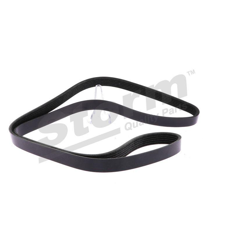 Courroie trapézoïdale à nervures STORM QUALITY PARTS STO6PK1725