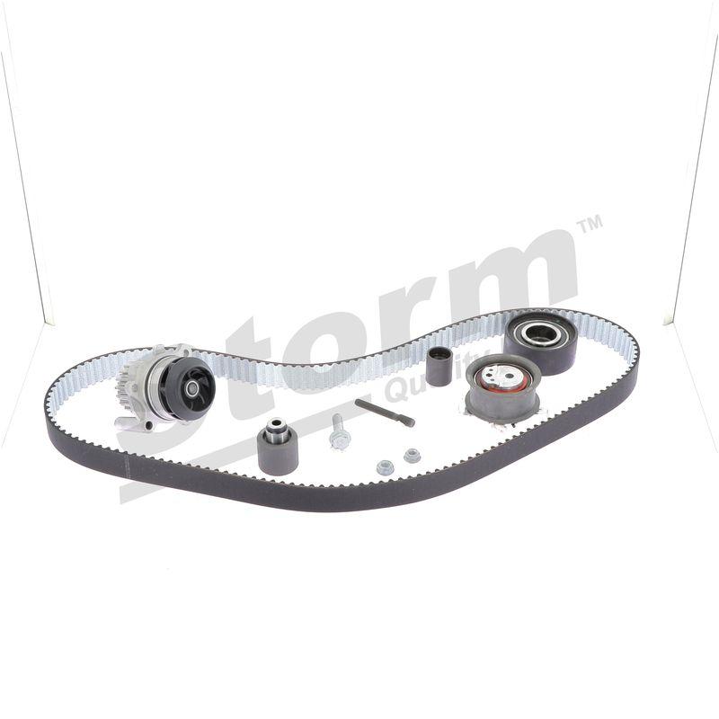 Pompe à eau + kit de courroie crantée STORM QUALITY PARTS 5550791KP