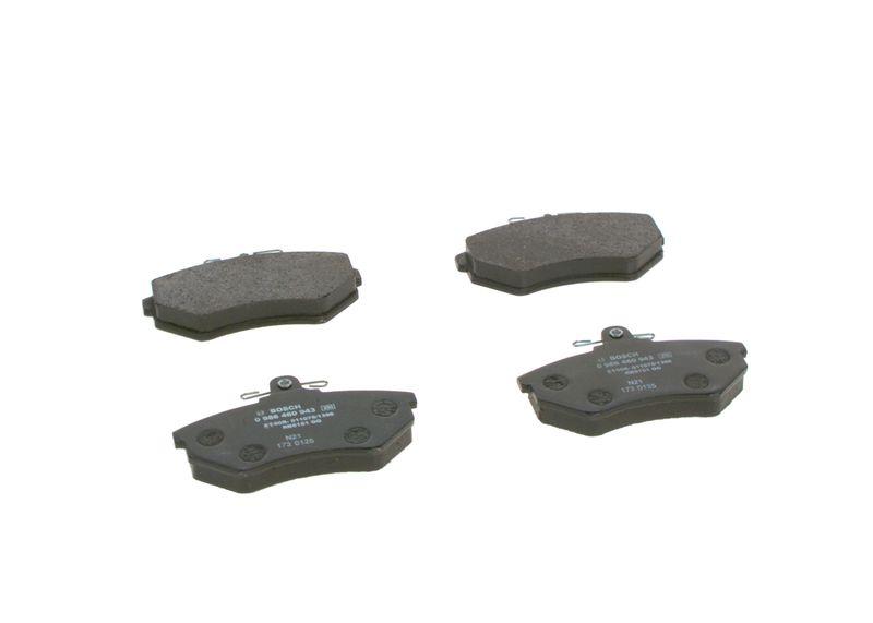 Kit de plaquettes de frein, frein à disque BOSCH 0 986 460 943