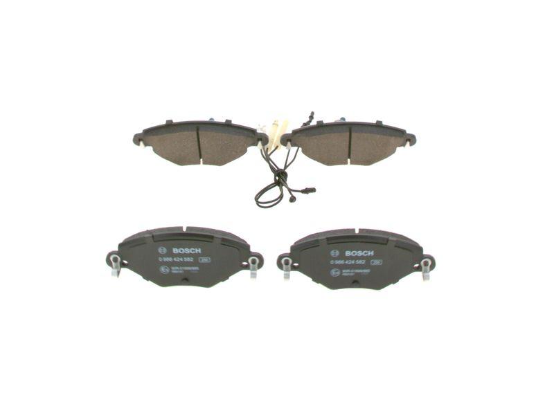 Kit de plaquettes de frein, frein à disque BOSCH 0 986 424 582