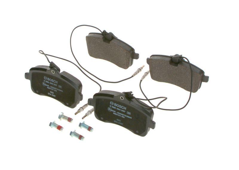 Kit de plaquettes de frein, frein à disque BOSCH 0 986 494 097
