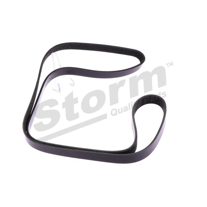 Courroie trapézoïdale à nervures STORM QUALITY PARTS STO6PK1725