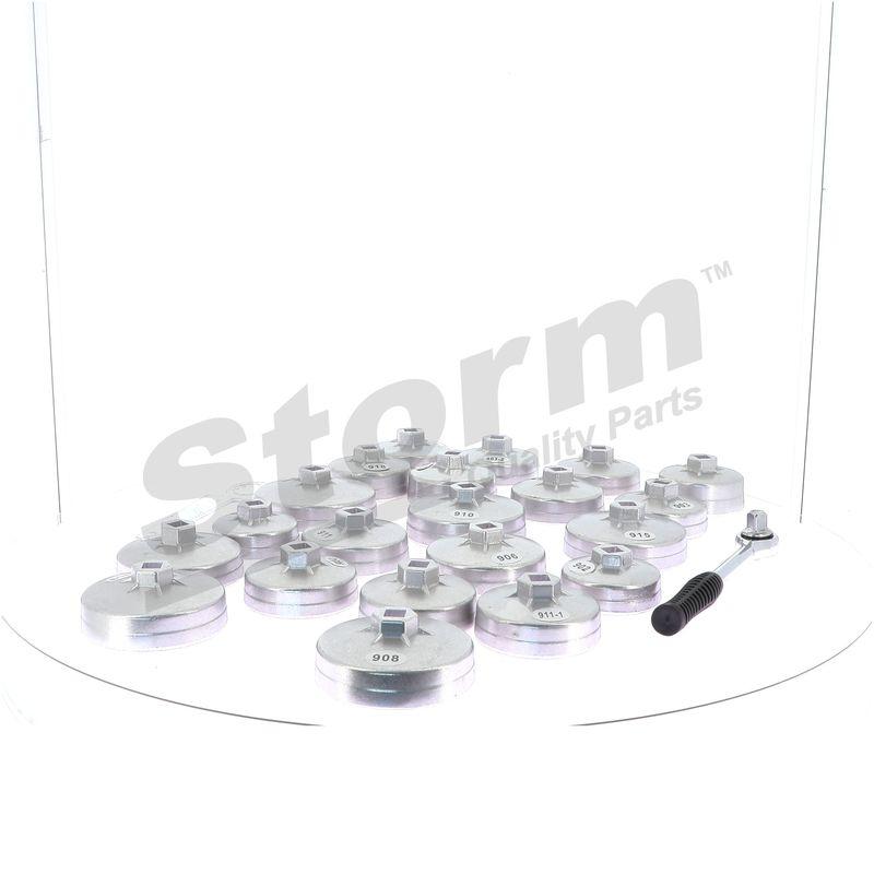 Kit clé coiffe pour filtre à huile STORM QUALITY PARTS 555509