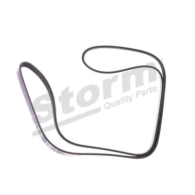 Courroie trapézoïdale à nervures STORM QUALITY PARTS STO6PK1713