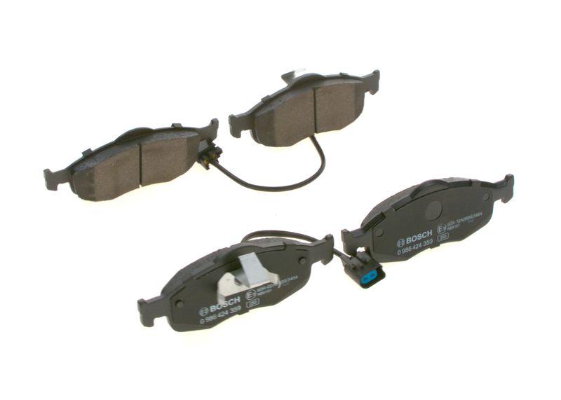 Kit de plaquettes de frein, frein à disque BOSCH 0 986 424 359