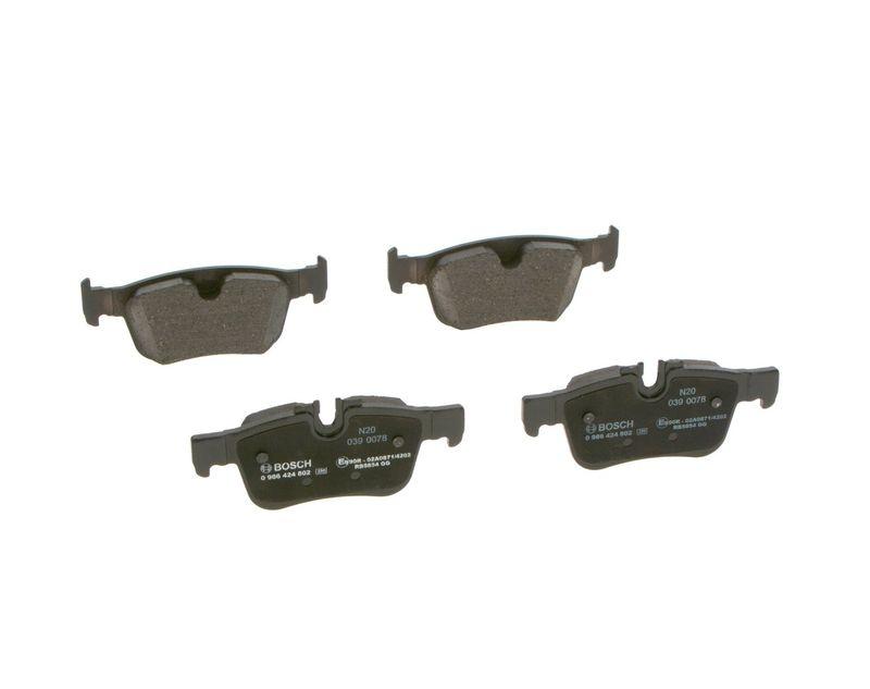 Kit de plaquettes de frein, frein à disque BOSCH 0 986 424 802