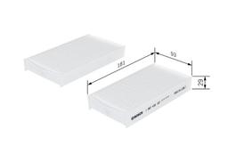 Filtre, air de l'habitacle BOSCH 1987432167