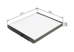 Filtre, air de l'habitacle BOSCH 1 987 432 241