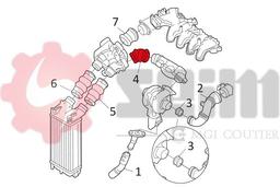 Gaine de suralimentation SEIM 981120