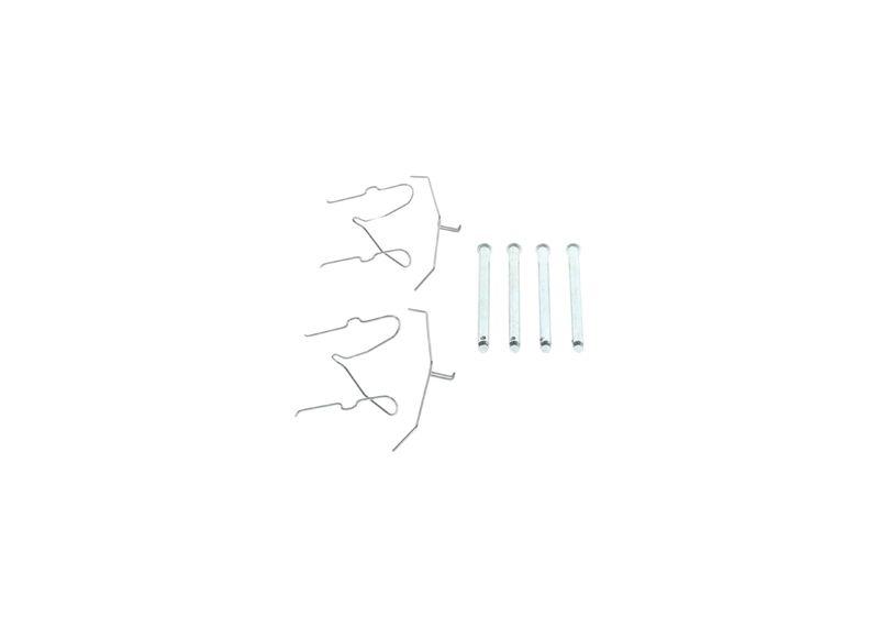 Kit d'accessoires, plaquette de frein à disque BOSCH 1987474821
