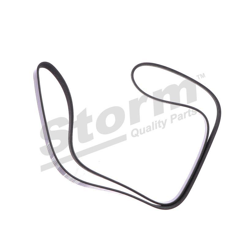 Courroie trapézoïdale à nervures STORM QUALITY PARTS STO6PK1688
