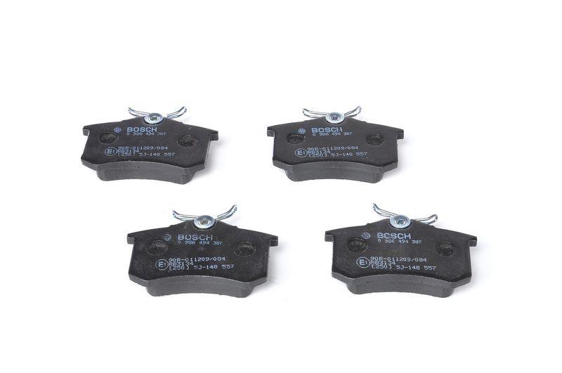 Kit de plaquettes de frein, frein à disque BOSCH 0 986 494 387