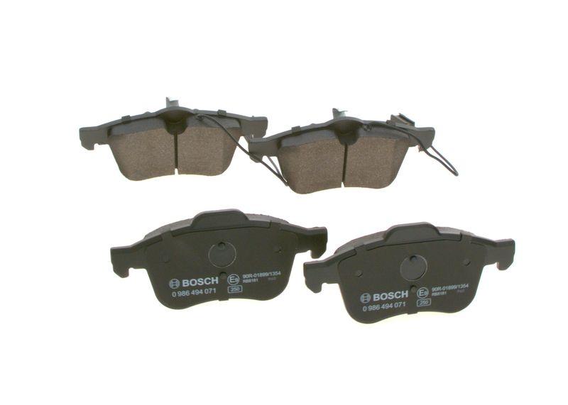 Kit de plaquettes de frein, frein à disque BOSCH 0 986 494 071