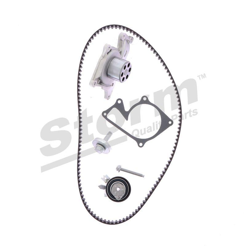 Pompe à eau + kit de courroie crantée STORM QUALITY PARTS 5550580KP
