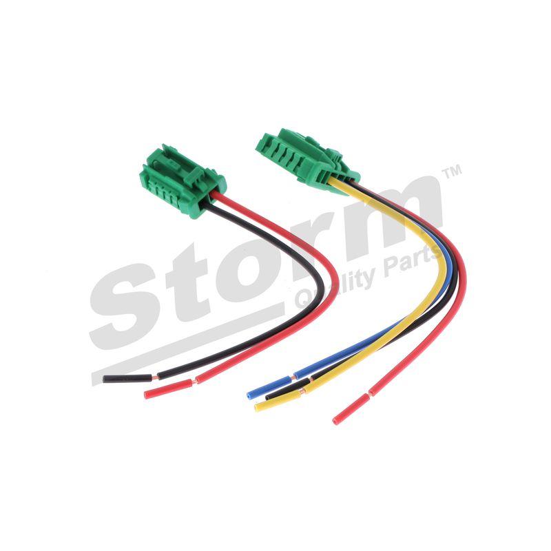 Kit rép. de câble, résistance (ventilateur d'habitacle) STORM QUALITY PARTS 888699