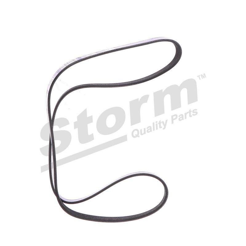 Courroie trapézoïdale à nervures STORM QUALITY PARTS STO6PK1355