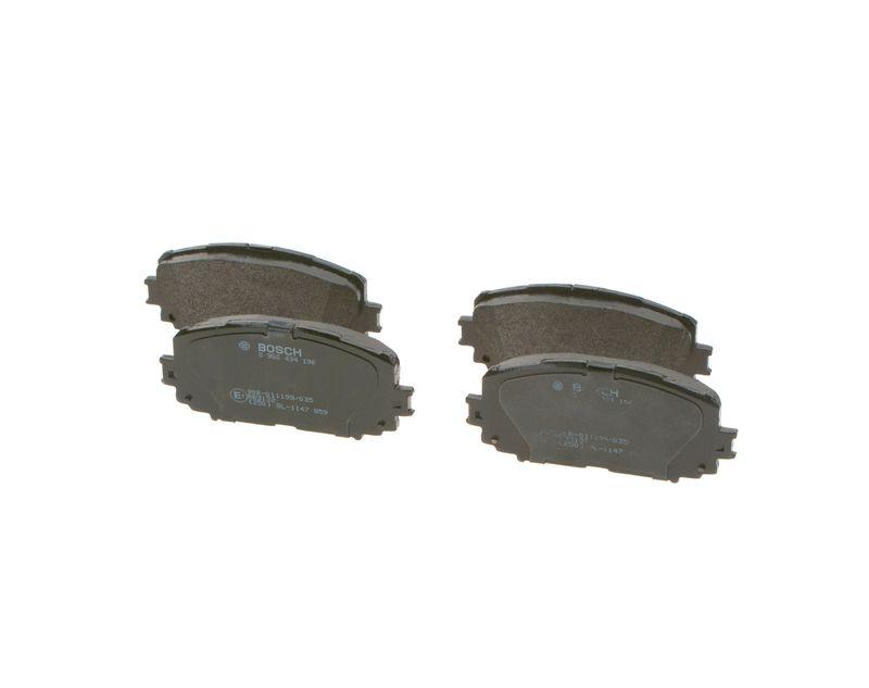 Kit de plaquettes de frein, frein à disque BOSCH 0 986 494 196
