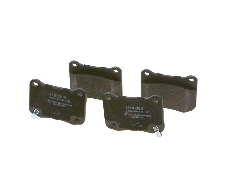 Kit de plaquettes de frein, frein à disque BOSCH 0 986 494 872