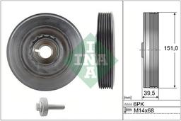 Kit de poulies, vilebrequin Schaeffler INA 544 0090 20