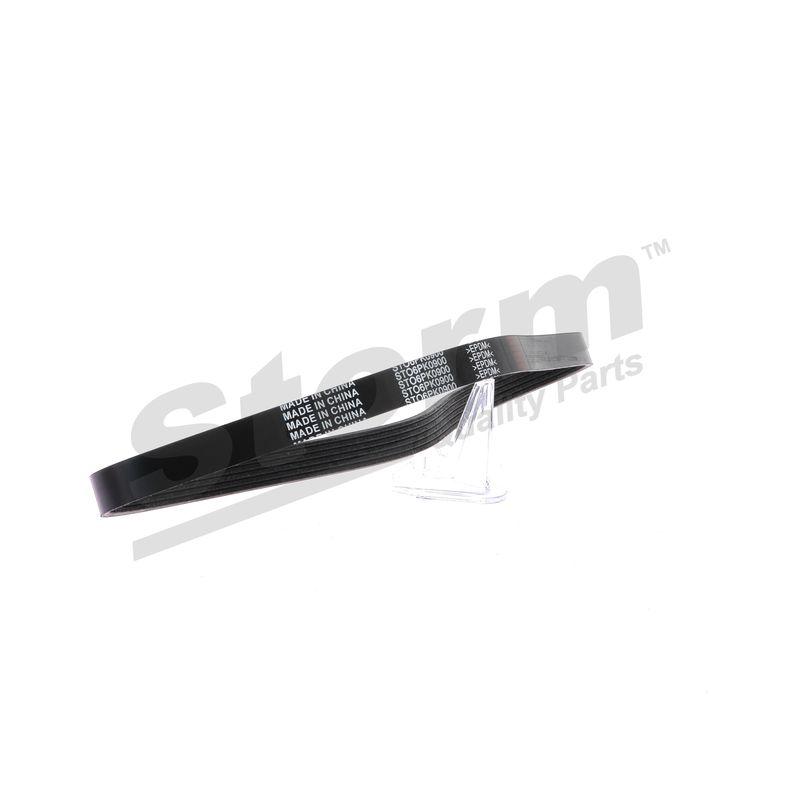 Courroie trapézoïdale à nervures STORM QUALITY PARTS STO6PK0900