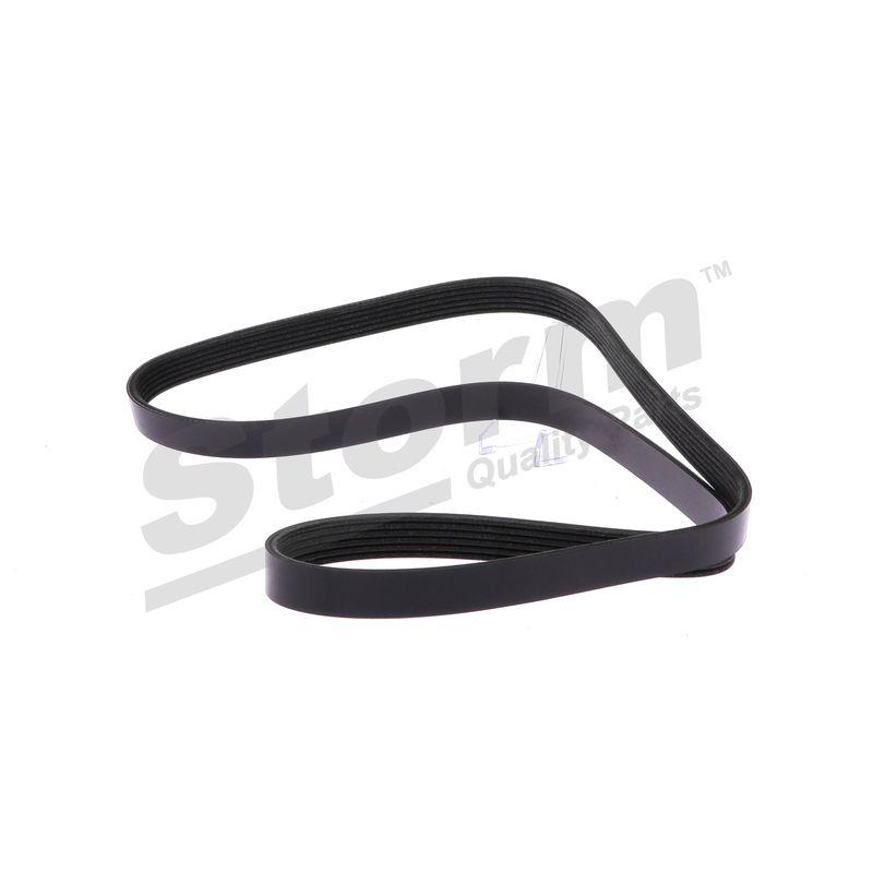 Courroie trapézoïdale à nervures STORM QUALITY PARTS STO6PK1438