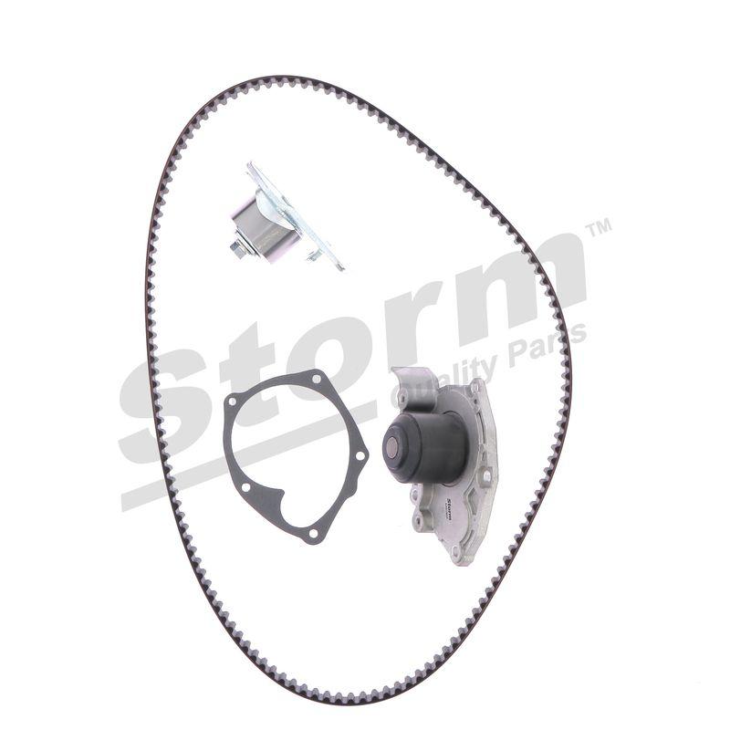 Pompe à eau + kit de courroie crantée STORM QUALITY PARTS 904509KP