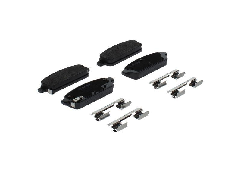 Kit de plaquettes de frein, frein à disque BOSCH 0 986 494 666