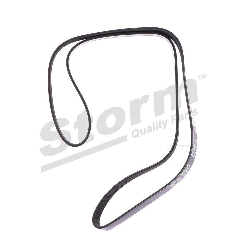 Courroie trapézoïdale à nervures STORM QUALITY PARTS STO6PK1638