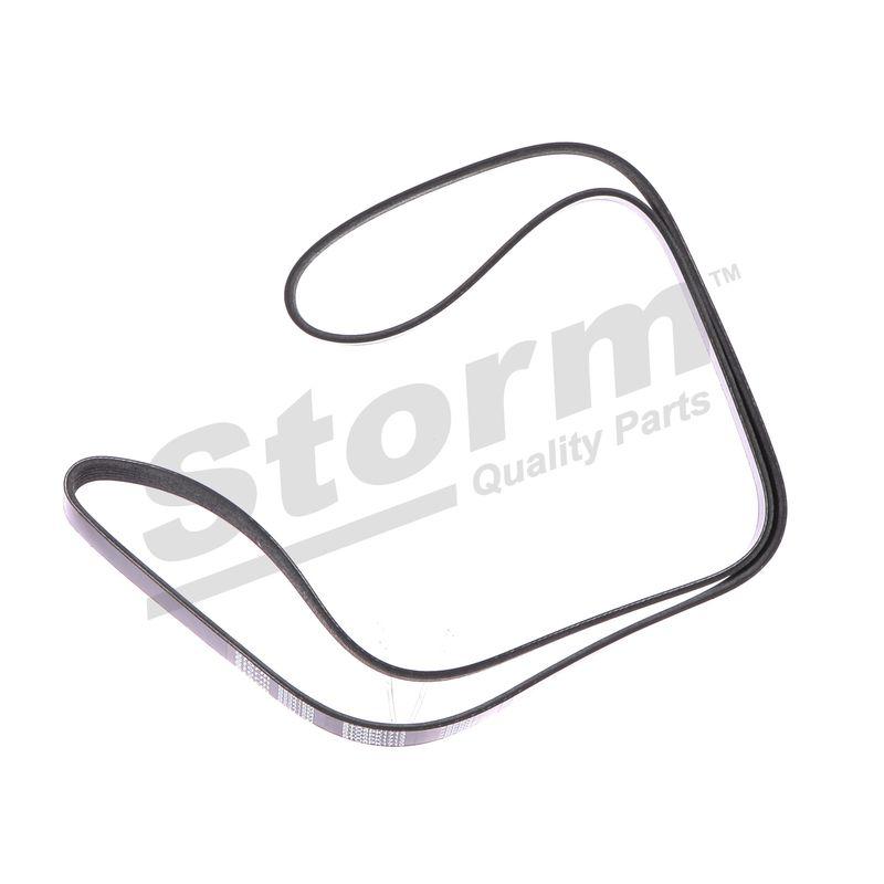 Courroie trapézoïdale à nervures STORM QUALITY PARTS STO6PK1713