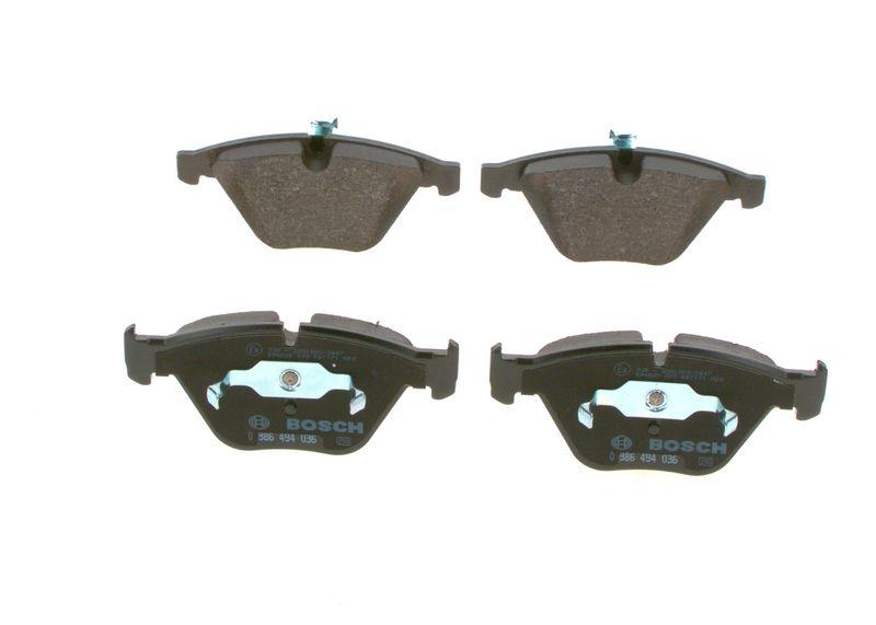 Kit de plaquettes de frein, frein à disque BOSCH 0 986 494 036