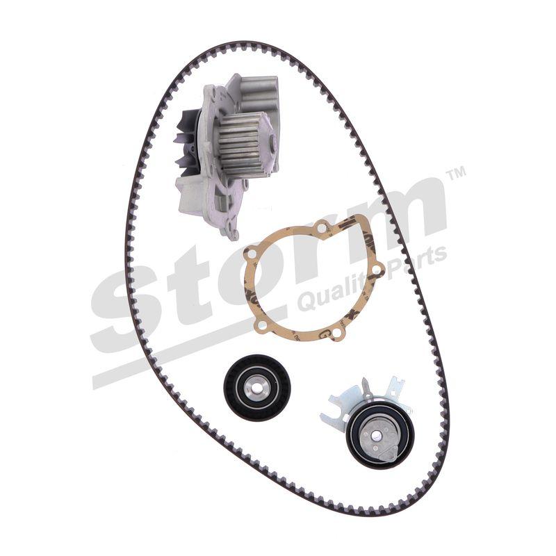 Pompe à eau + kit de courroie crantée STORM QUALITY PARTS 904595KP