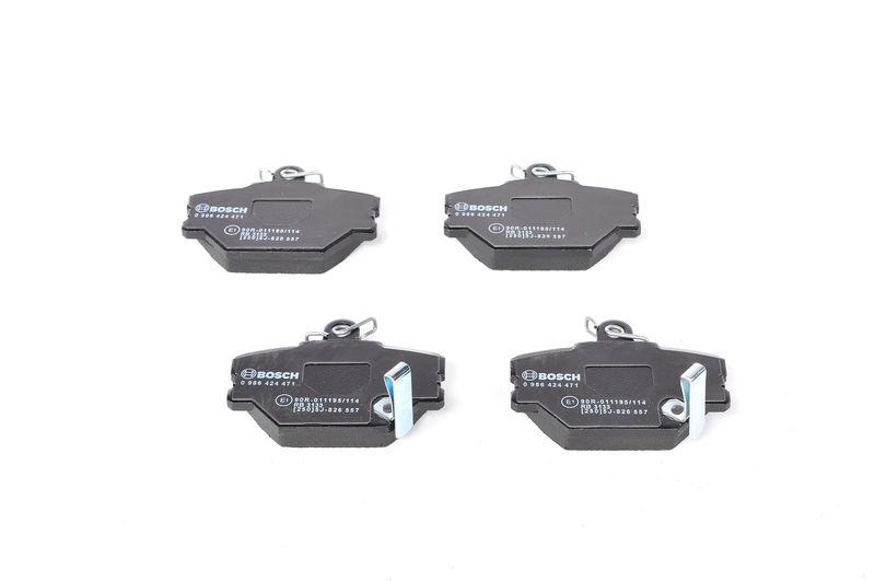 Kit de plaquettes de frein, frein à disque BOSCH 0986424471