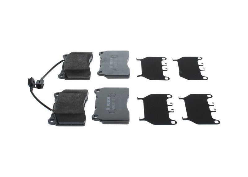 Kit de plaquettes de frein, frein à disque BOSCH 0986424577