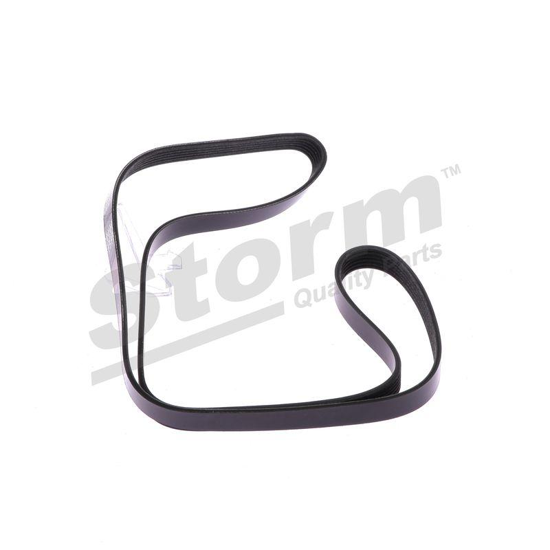 Courroie trapézoïdale à nervures STORM QUALITY PARTS STO6PK1638