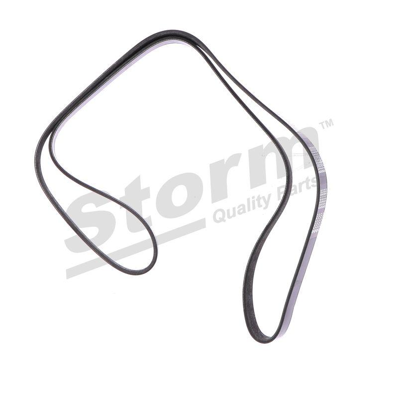 Courroie trapézoïdale à nervures STORM QUALITY PARTS STO6PK1708
