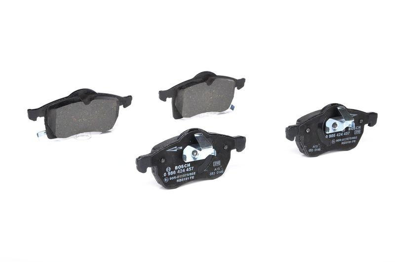 Kit de plaquettes de frein, frein à disque BOSCH 0 986 424 457