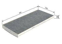 Filtre, air de l'habitacle BOSCH 1 987 432 410