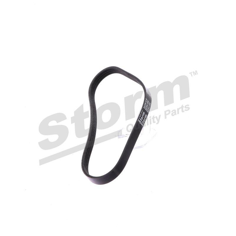Courroie trapézoïdale à nervures STORM QUALITY PARTS STO4PK0698
