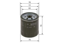 Filtre à huile BOSCH F026407233