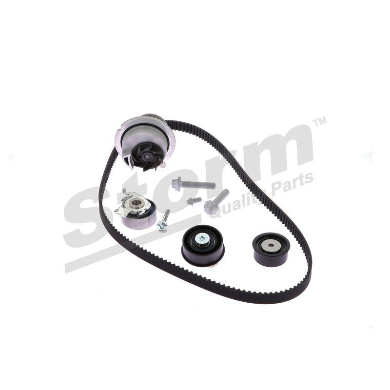 Pompe à eau + kit de courroie crantée STORM QUALITY PARTS 904388KP