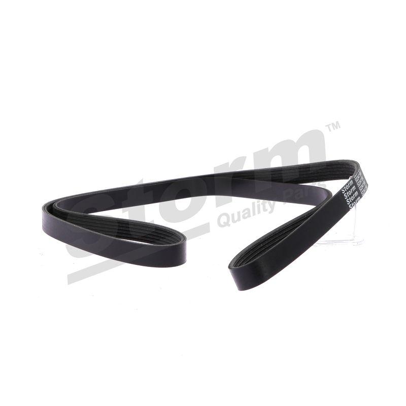 Courroie trapézoïdale à nervures STORM QUALITY PARTS STO6PK1775