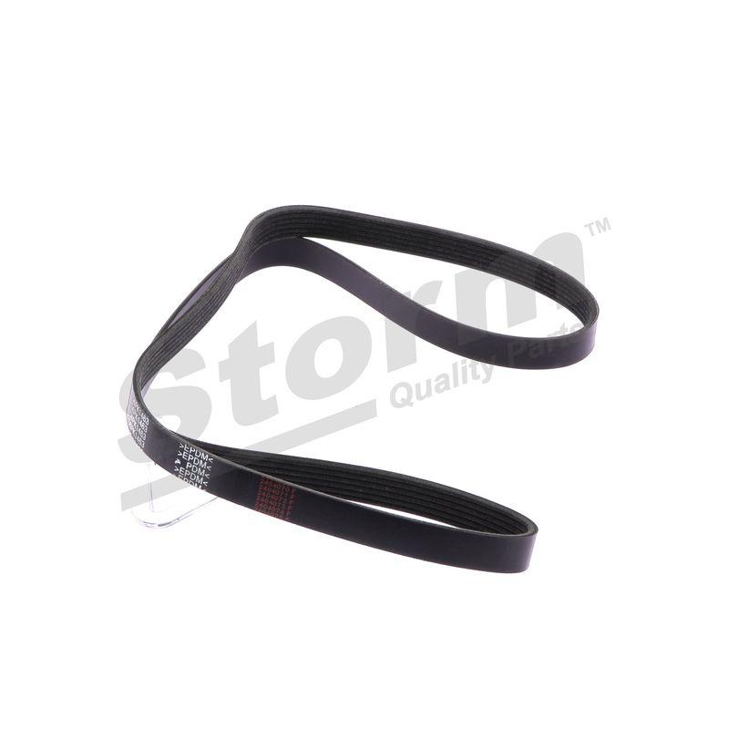 Courroie trapézoïdale à nervures STORM QUALITY PARTS STO6PK1463