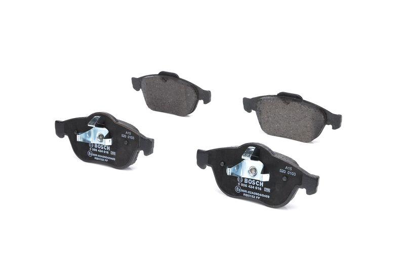 Kit de plaquettes de frein, frein à disque BOSCH 0 986 424 616