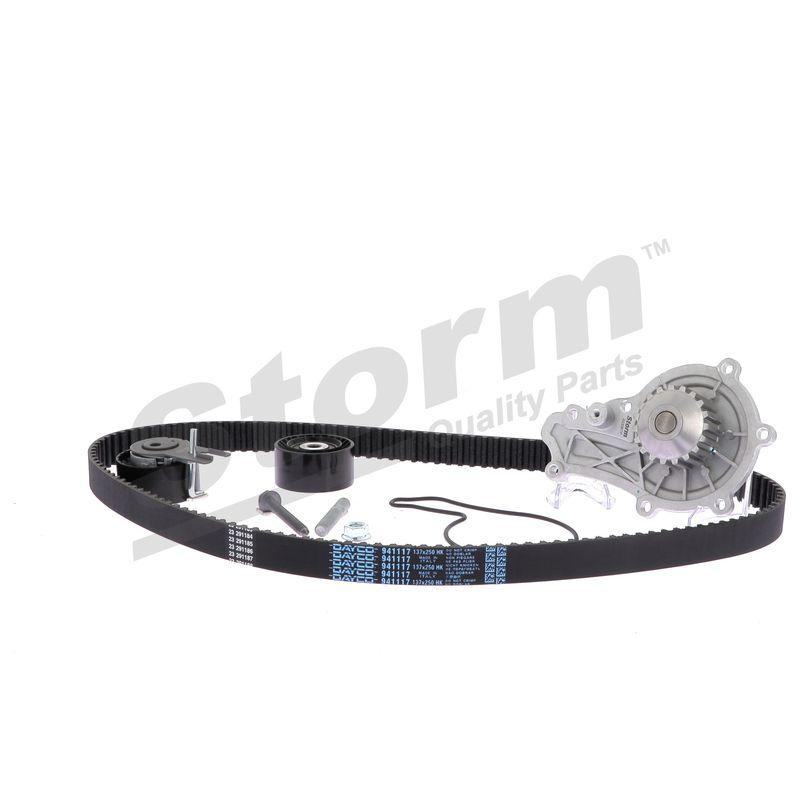 Pompe à eau + kit de courroie crantée STORM QUALITY PARTS 904487KP