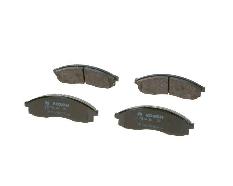 Kit de plaquettes de frein, frein à disque BOSCH 0 986 424 340