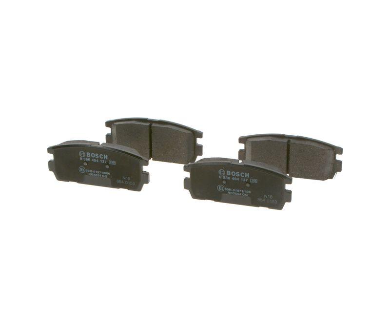 Kit de plaquettes de frein, frein à disque BOSCH 0 986 494 137
